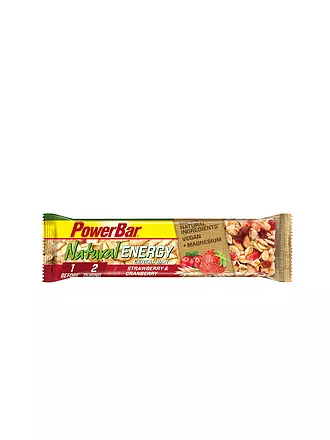 POWER BAR | Barrita energética Natural Energy Cereal Fresa-Arándano Rojo 40g |